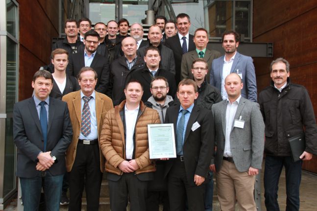 Teilnehmer des Energieeffizienz-Netzwerks für Unternehmen in Bayern. © Institut für Energietechnik IfE GmbH